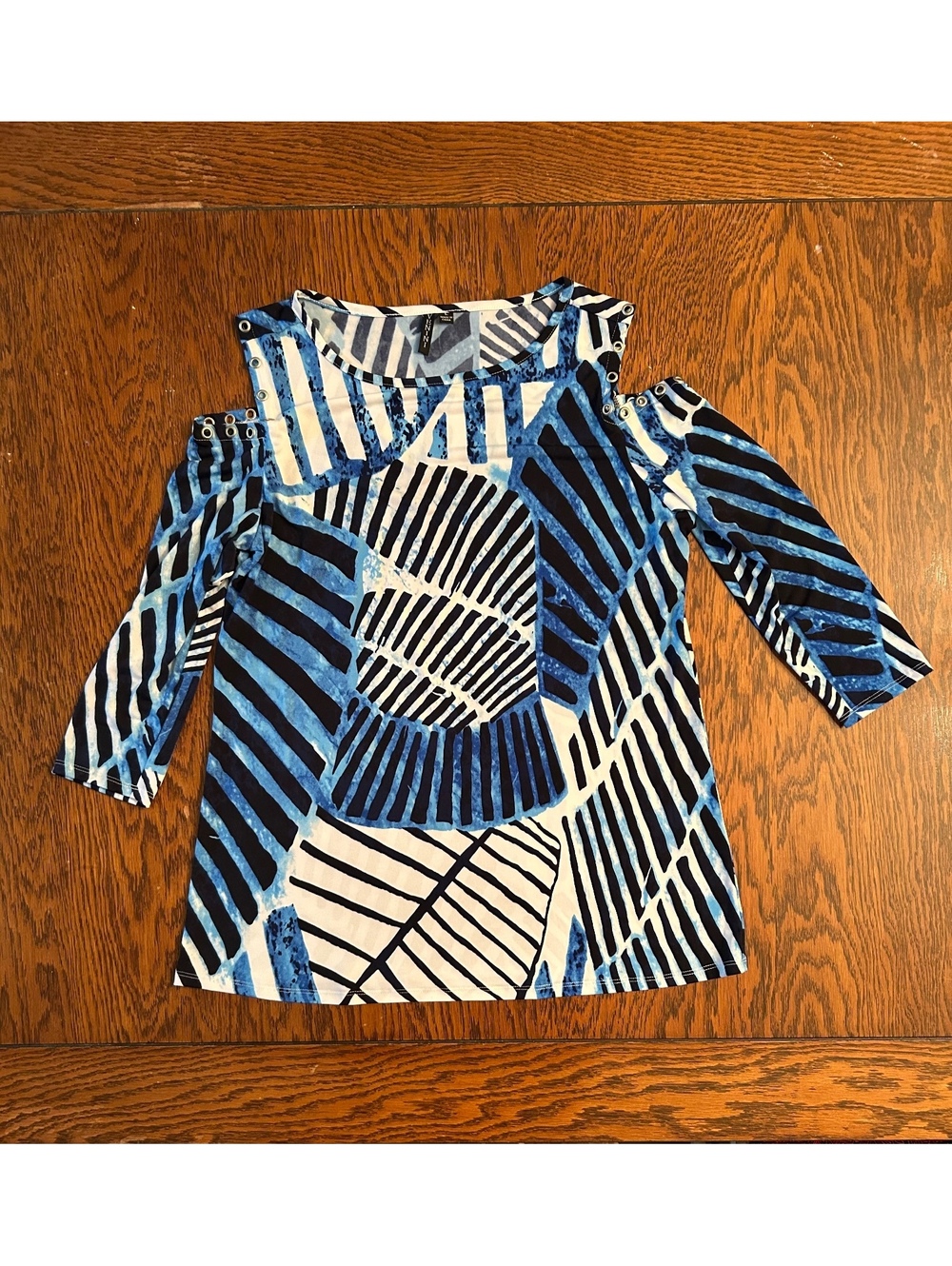 Venini cold shoulder blouse